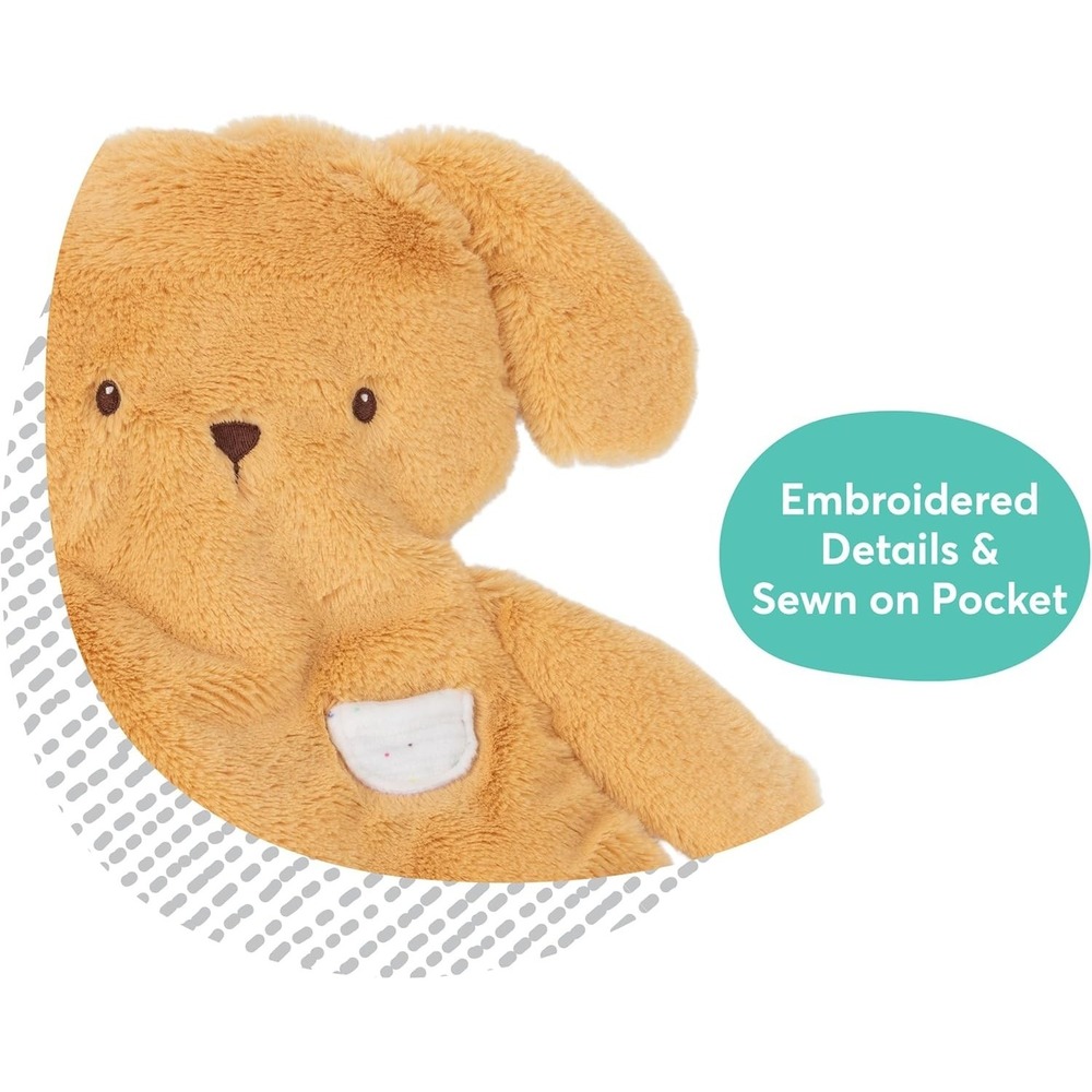GUND Baby Oh so Snuggly Puppy Premium Soft Plush Blanket for Babies Butterscotch - Picture 4 of 11